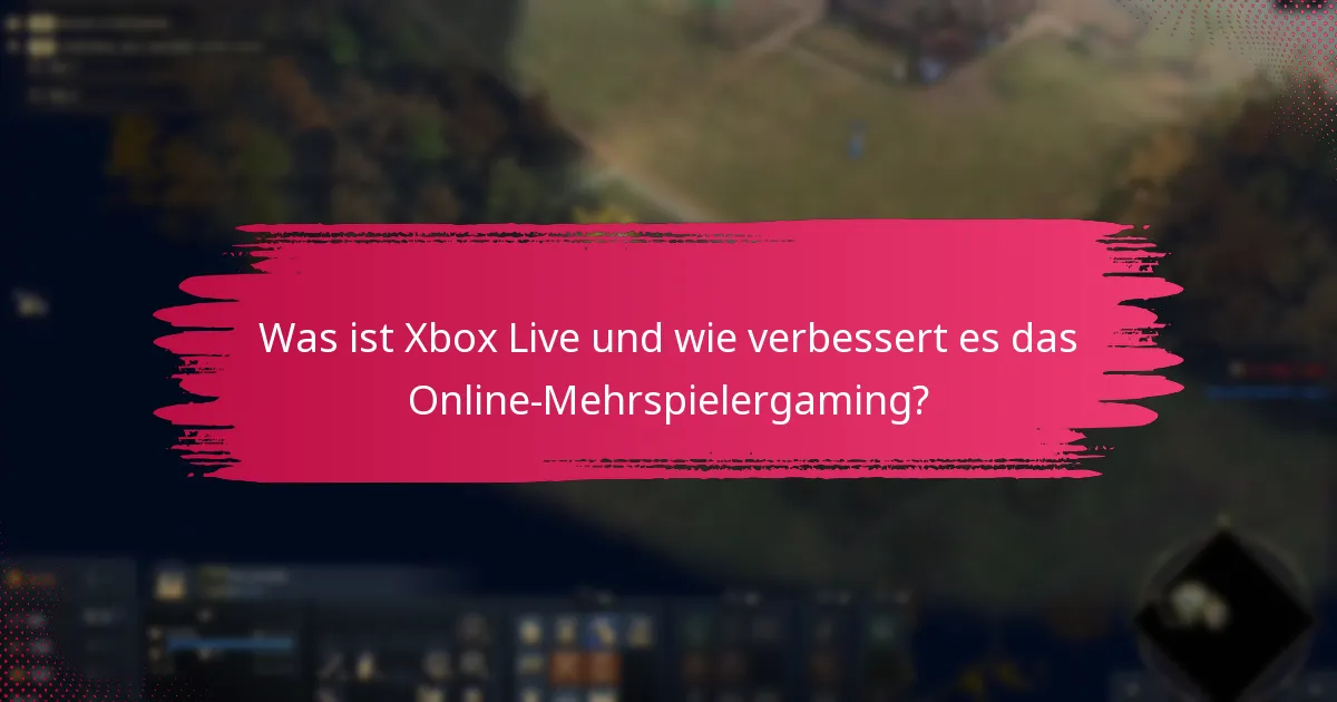 Was sind die Kontovoraussetzungen für Xbox Live?