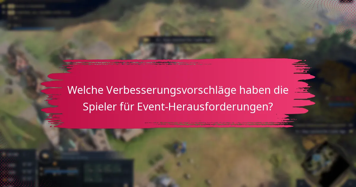 Welche Kennzahlen werden zur Bewertung von Event-Herausforderungen verwendet?
